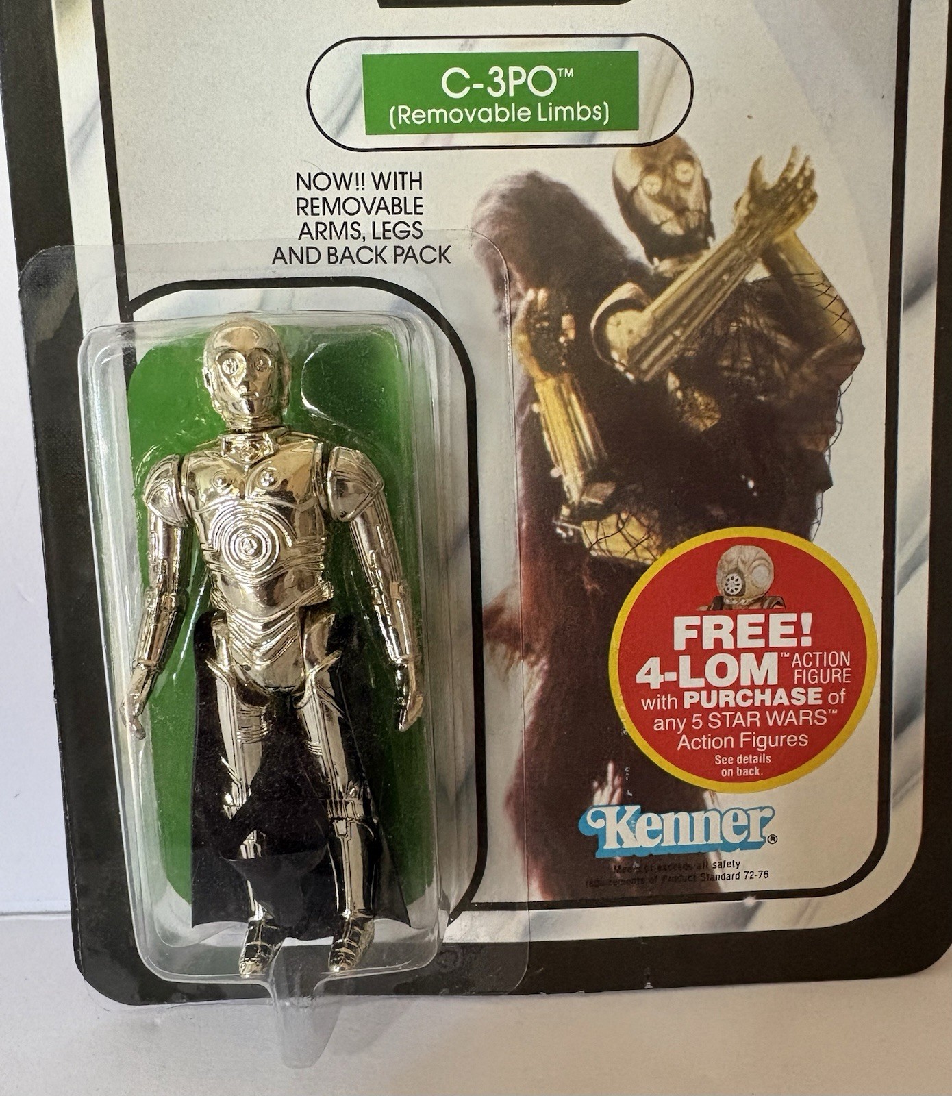 C-3PO (See-Threepio)  with removable limbs sold