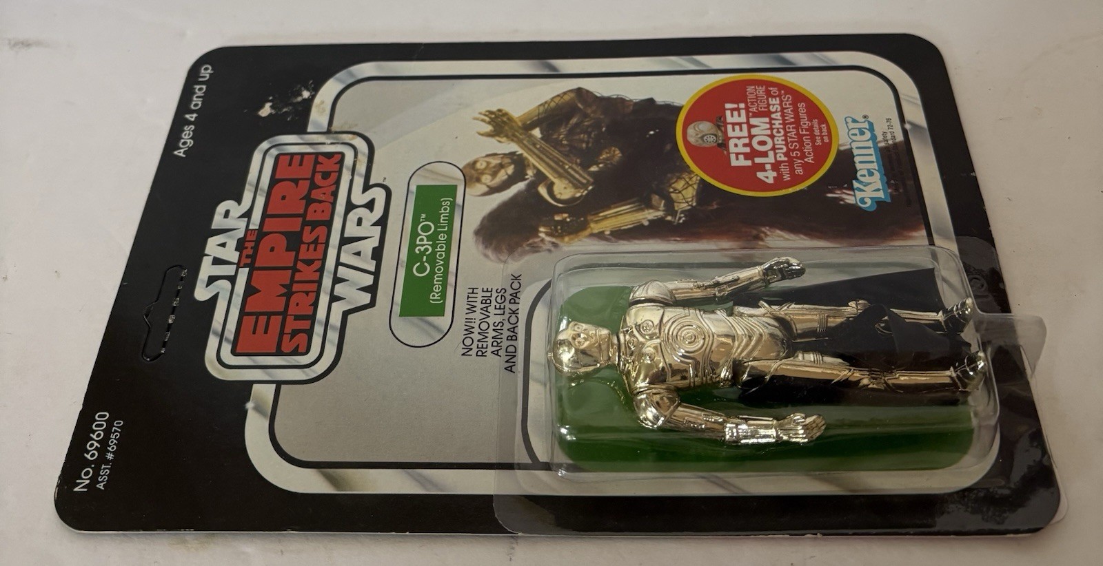 C-3PO (See-Threepio)  with removable limbs sold