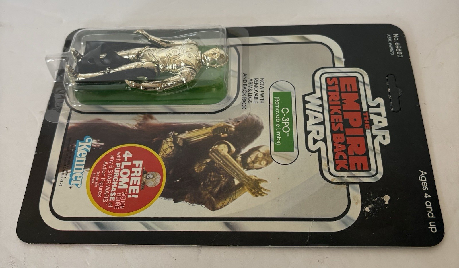 C-3PO (See-Threepio)  with removable limbs sold