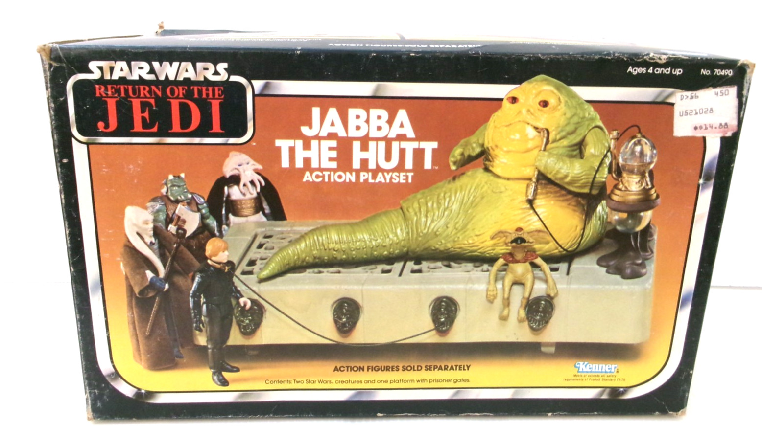 Jabba the Hutt Action Playset sold