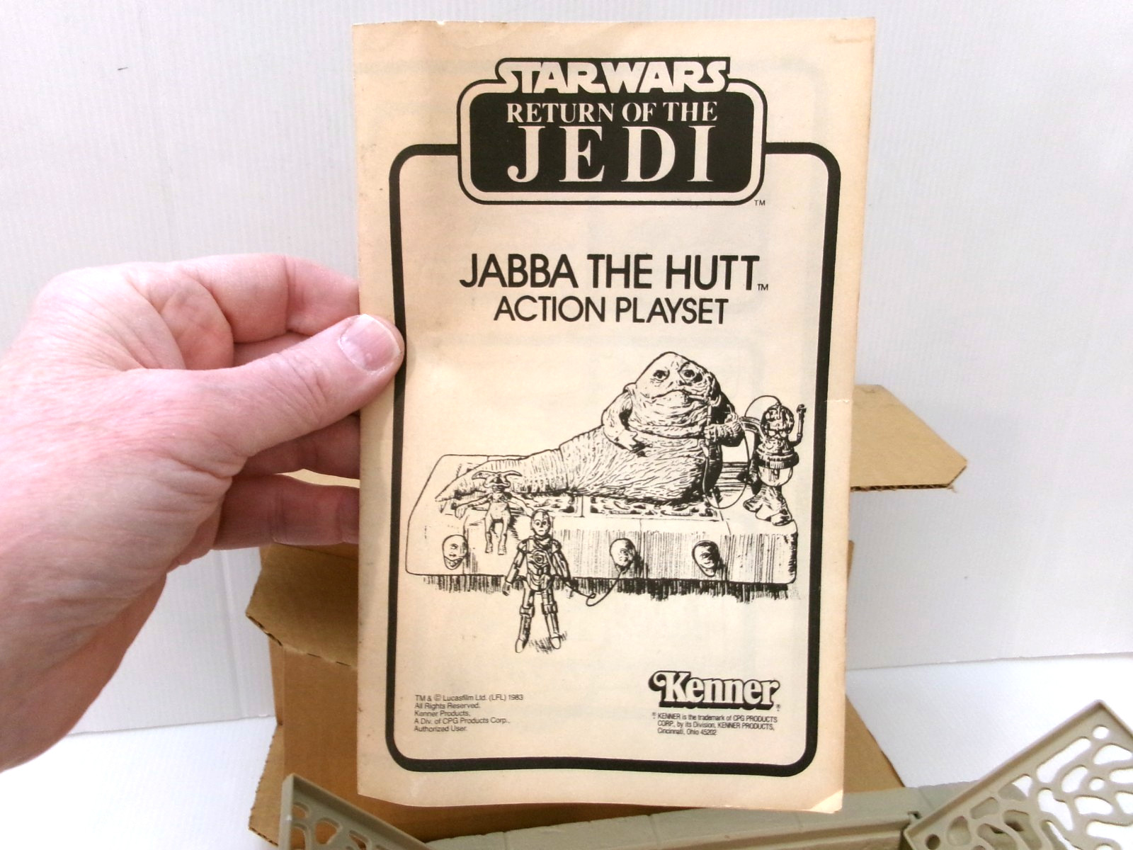 Jabba the Hutt Action Playset sold