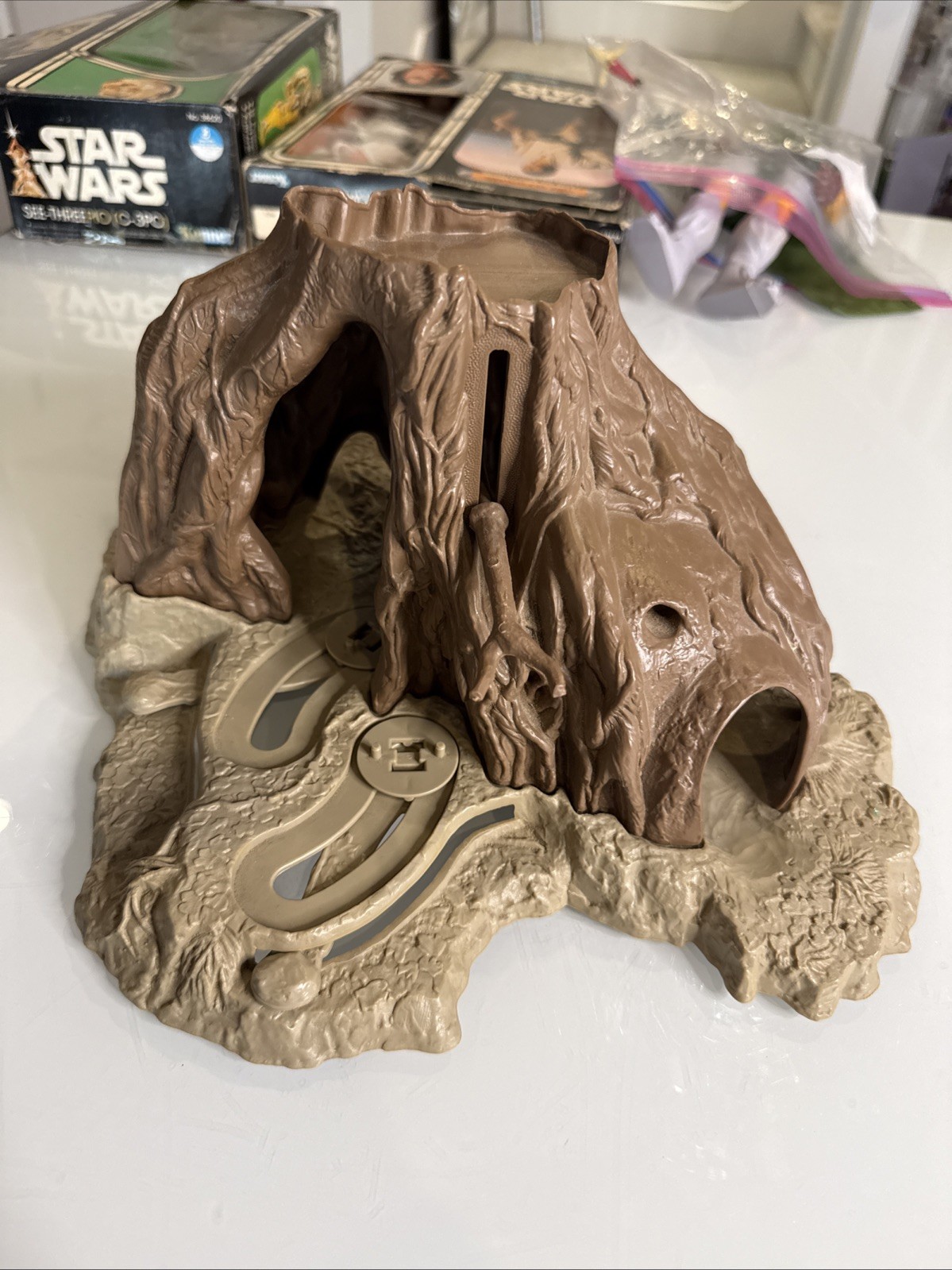Dagobah Action Playset sold