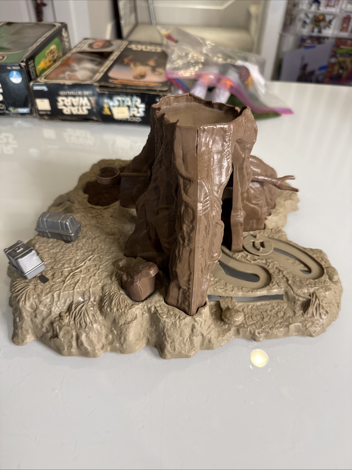 Dagobah Action Playset sold