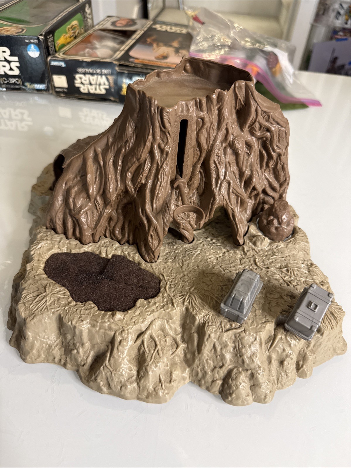 Dagobah Action Playset sold