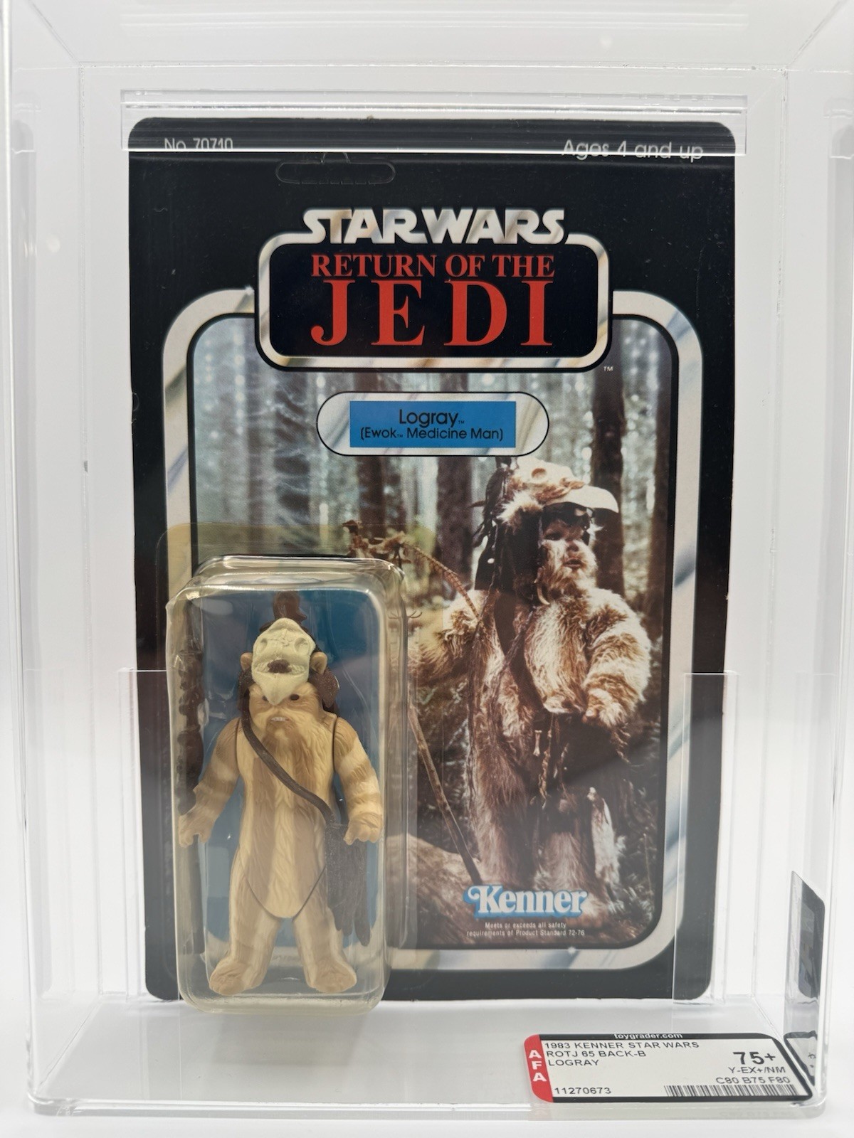 Logray (Ewok Medicine Man) sold