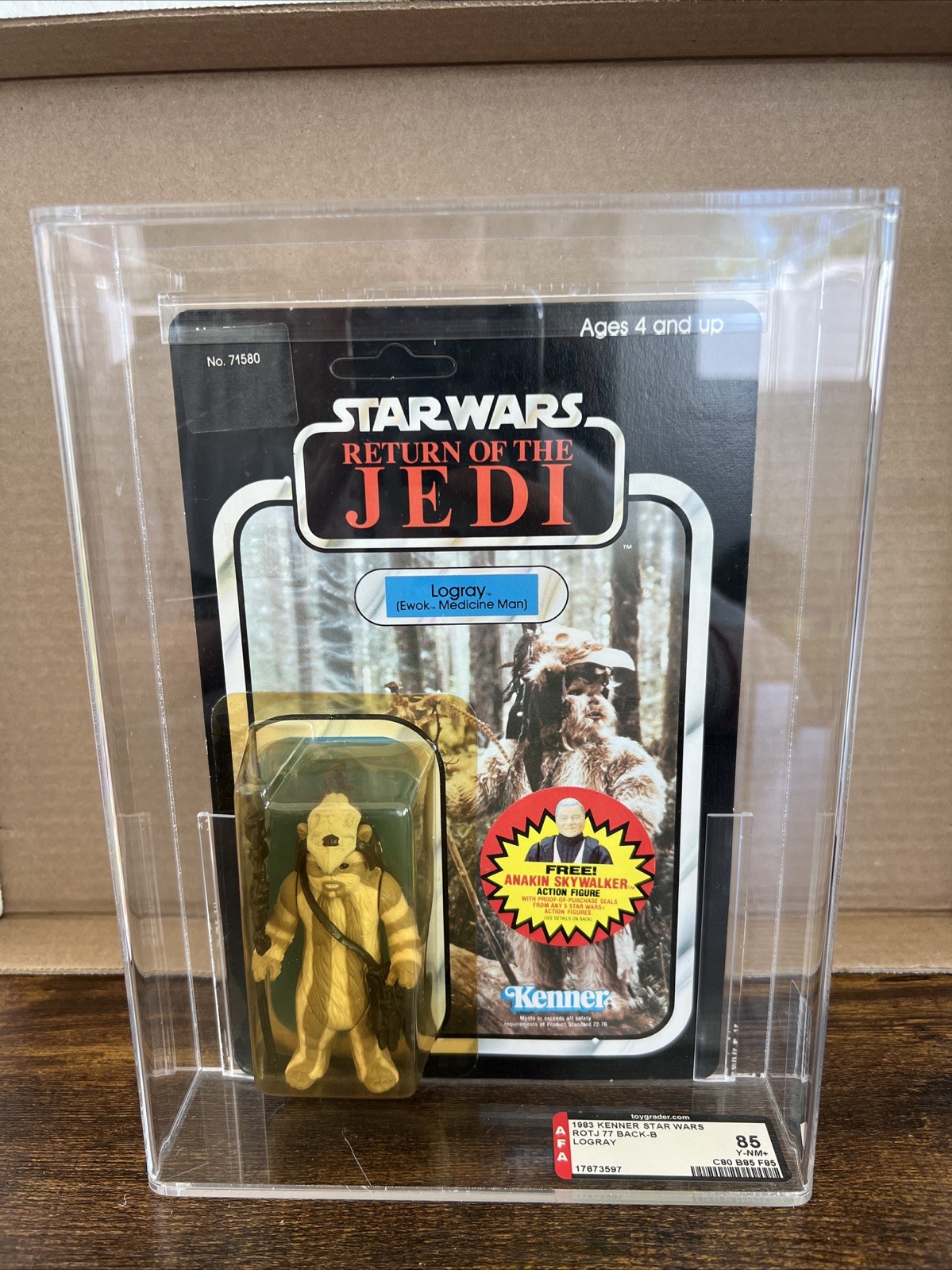 Logray (Ewok Medicine Man) sold