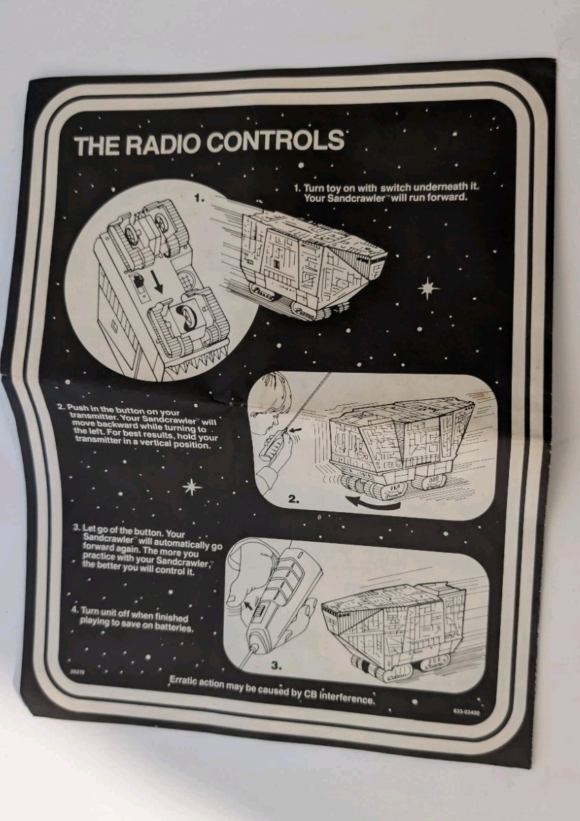 Radio Controlled Jawa Sandcrawler sold