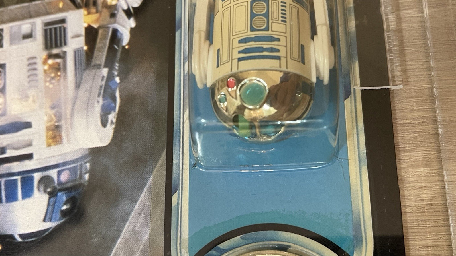 R2-D2 (Artoo-Detoo) with pop-up Lightsaber sold