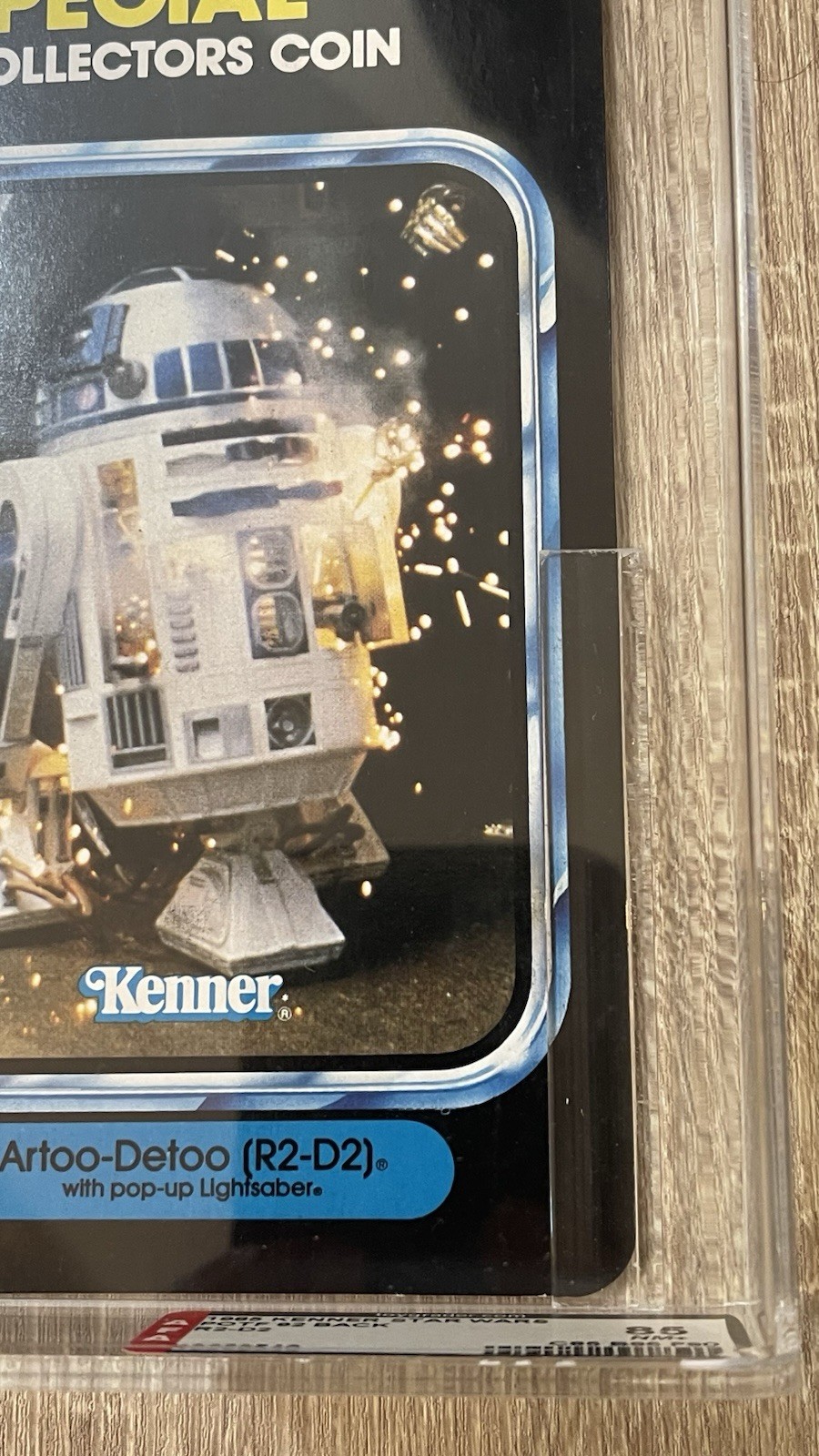 R2-D2 (Artoo-Detoo) with pop-up Lightsaber sold