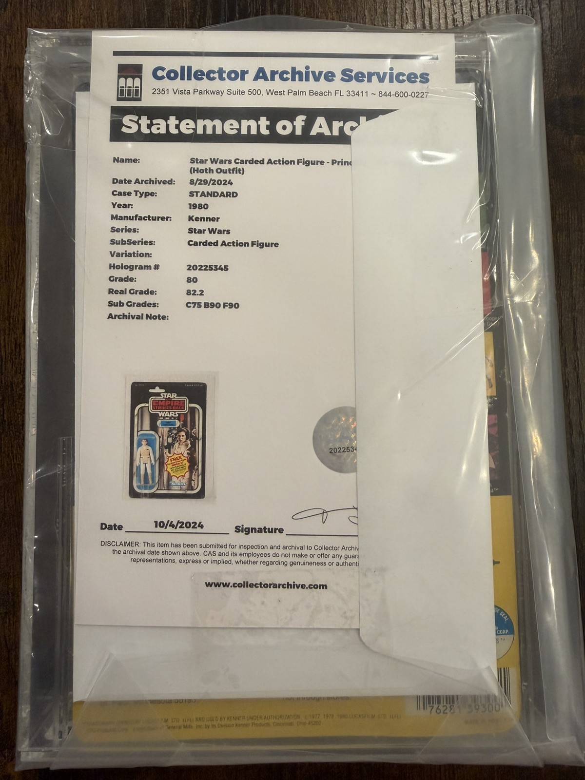 Princess Leia Organa (Hoth Outfit) sold
