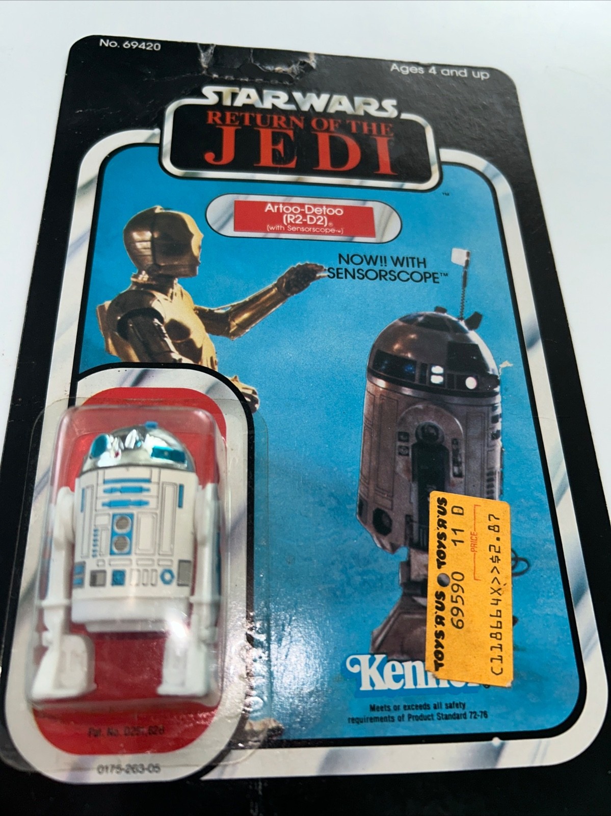 R2-D2 (Artoo-Detoo) (with Sensorscope) sold
