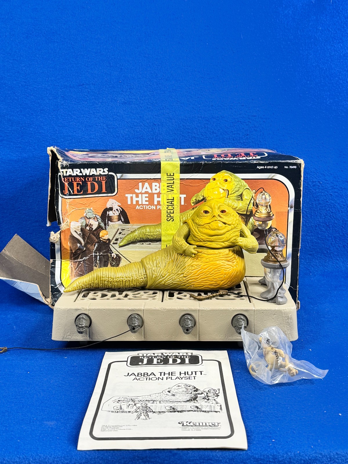 Jabba the Hutt Action Playset sold