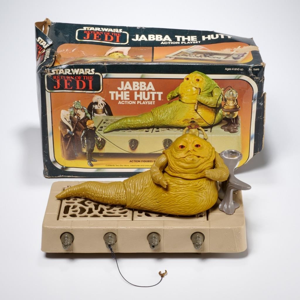 Jabba the Hutt Action Playset sold