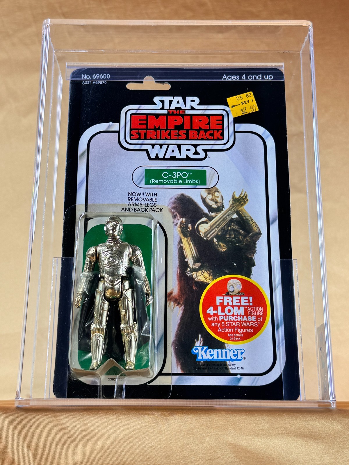 C-3PO (See-Threepio)  with removable limbs sold
