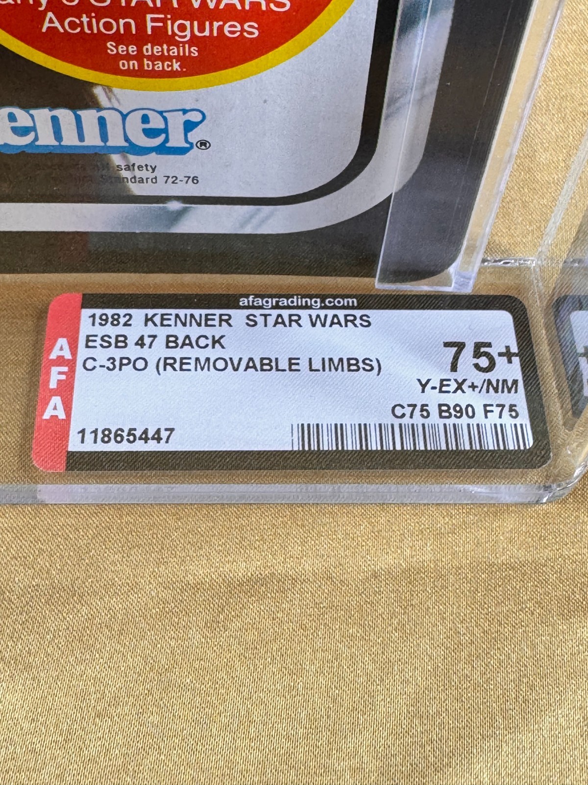 C-3PO (See-Threepio)  with removable limbs sold