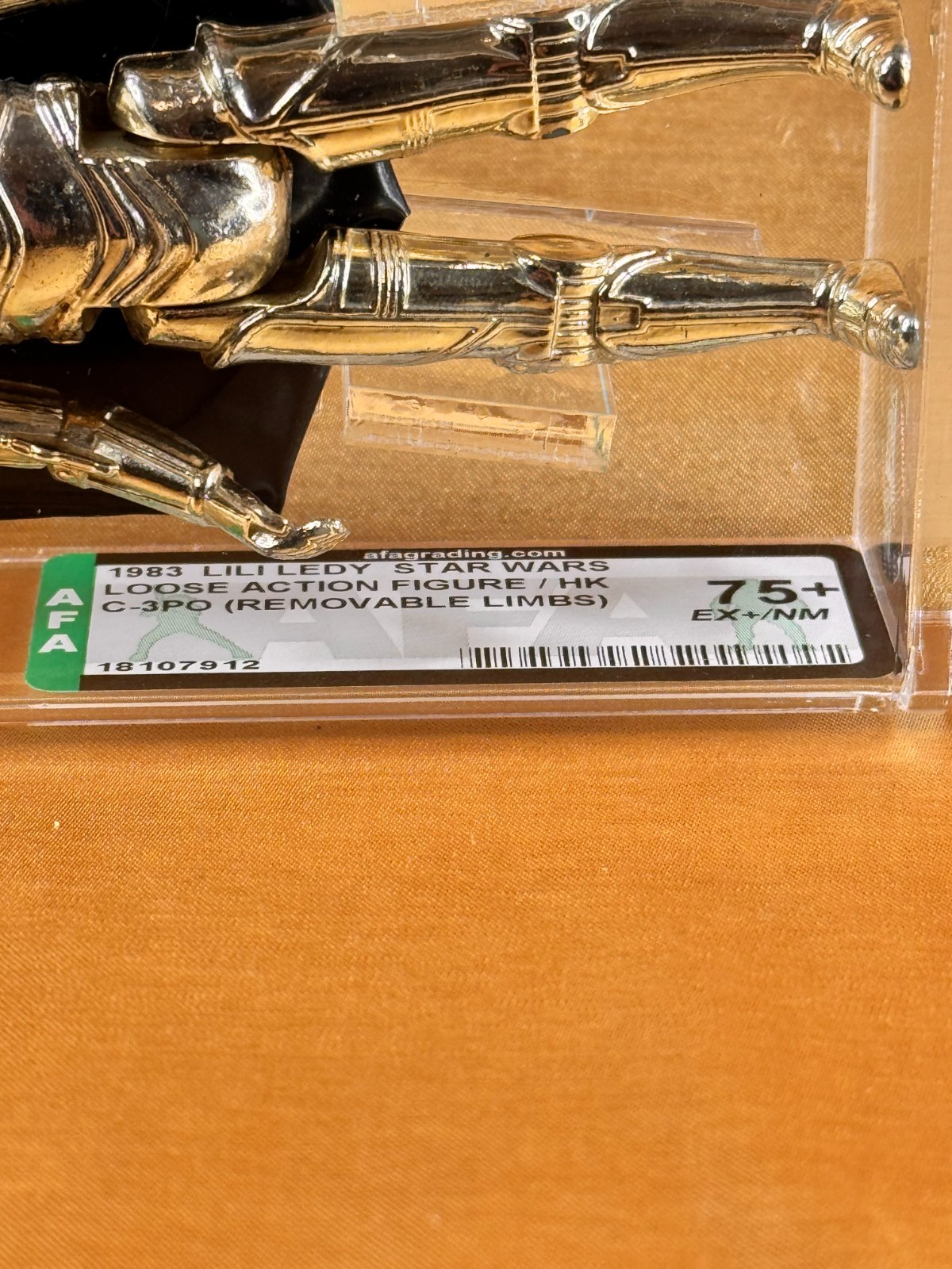 C-3PO (See-Threepio)  with removable limbs sold