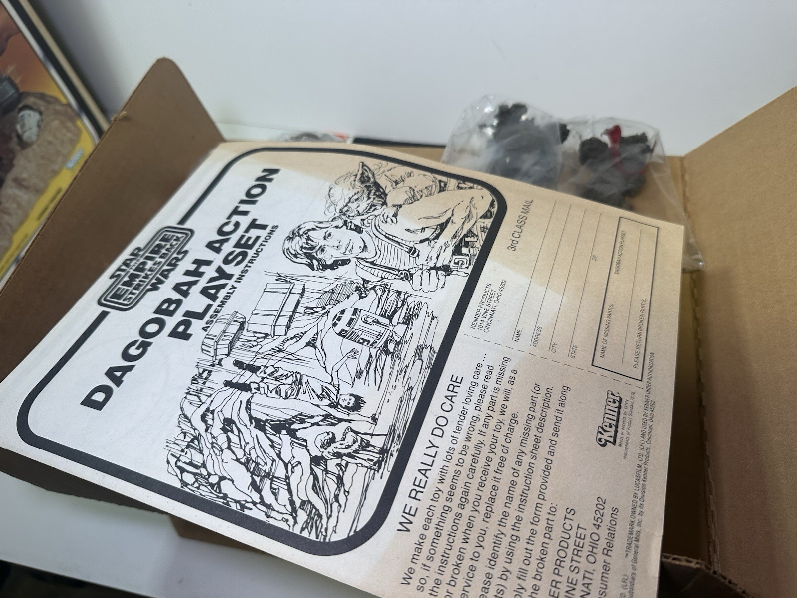 Dagobah Action Playset sold