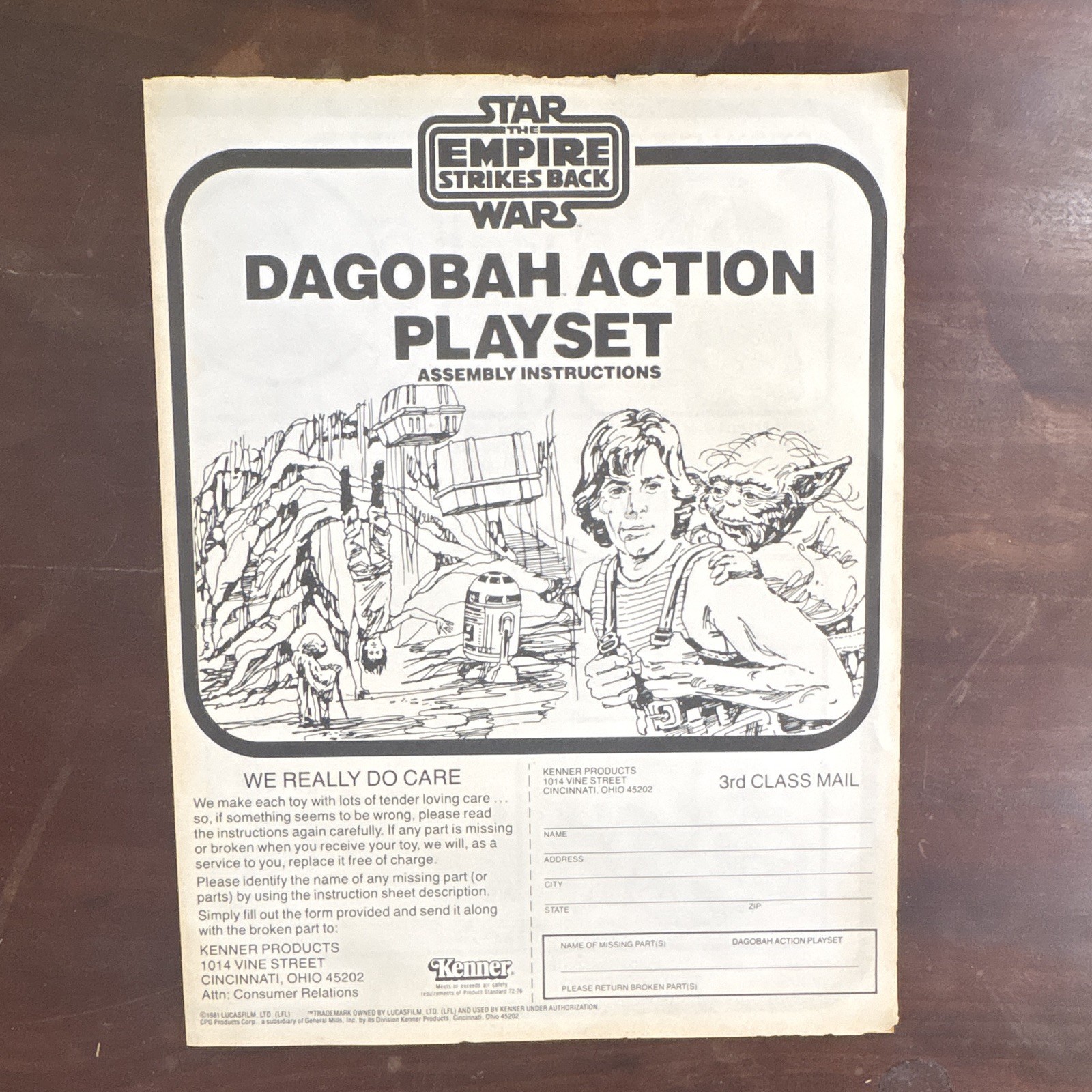 Dagobah Action Playset sold