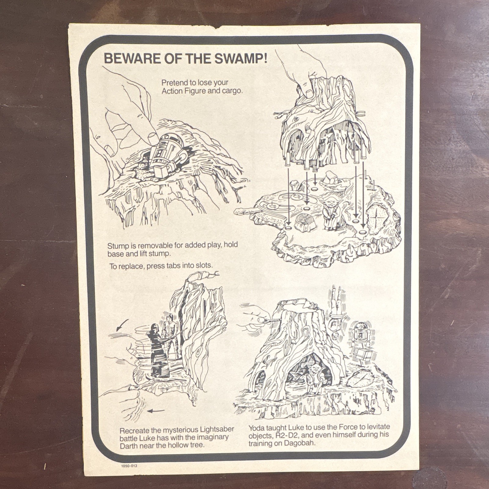 Dagobah Action Playset sold