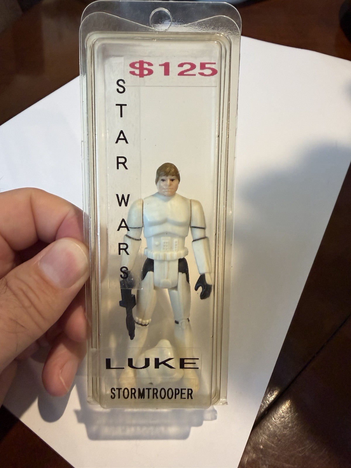 Luke Skywalker (Imperial Stormtrooper Outfit) sold