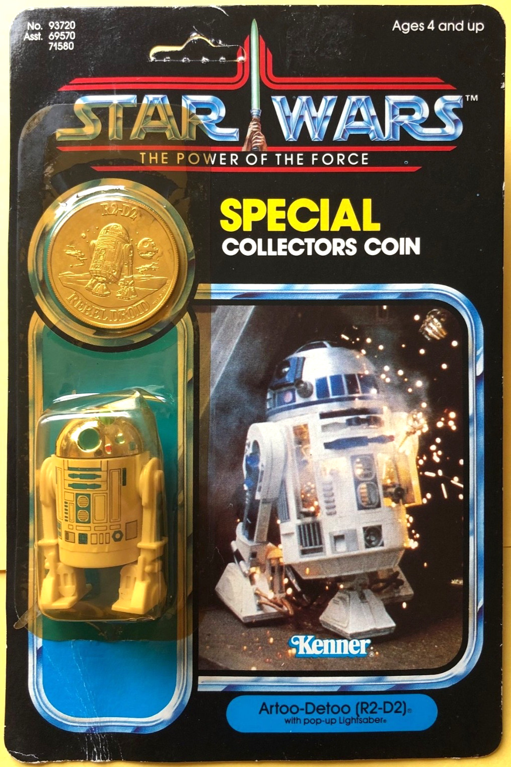 R2-D2 (Artoo-Detoo) with pop-up Lightsaber sold