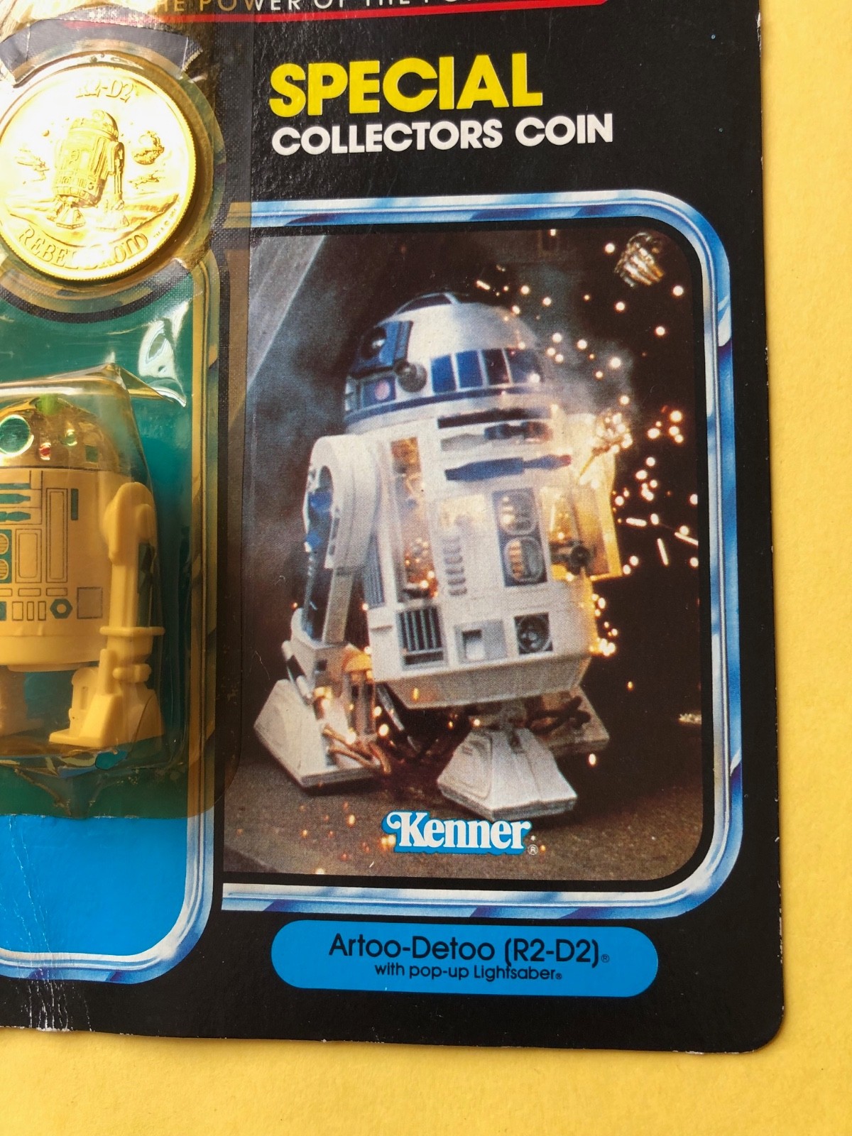 R2-D2 (Artoo-Detoo) with pop-up Lightsaber sold