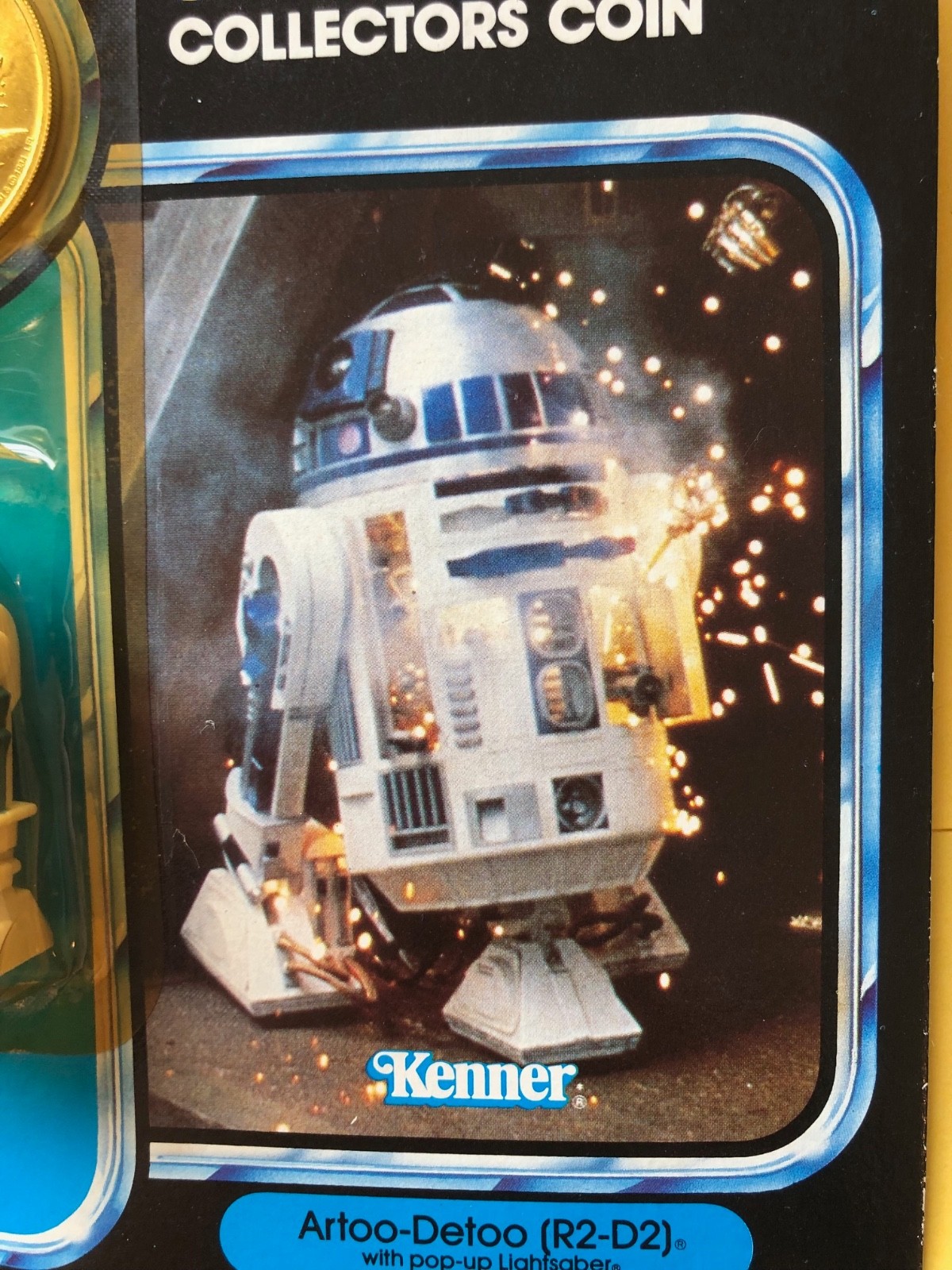 R2-D2 (Artoo-Detoo) with pop-up Lightsaber sold