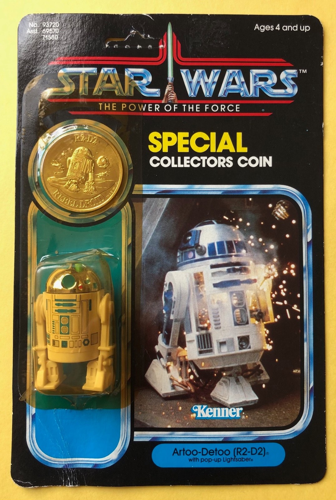 R2-D2 (Artoo-Detoo) with pop-up Lightsaber sold