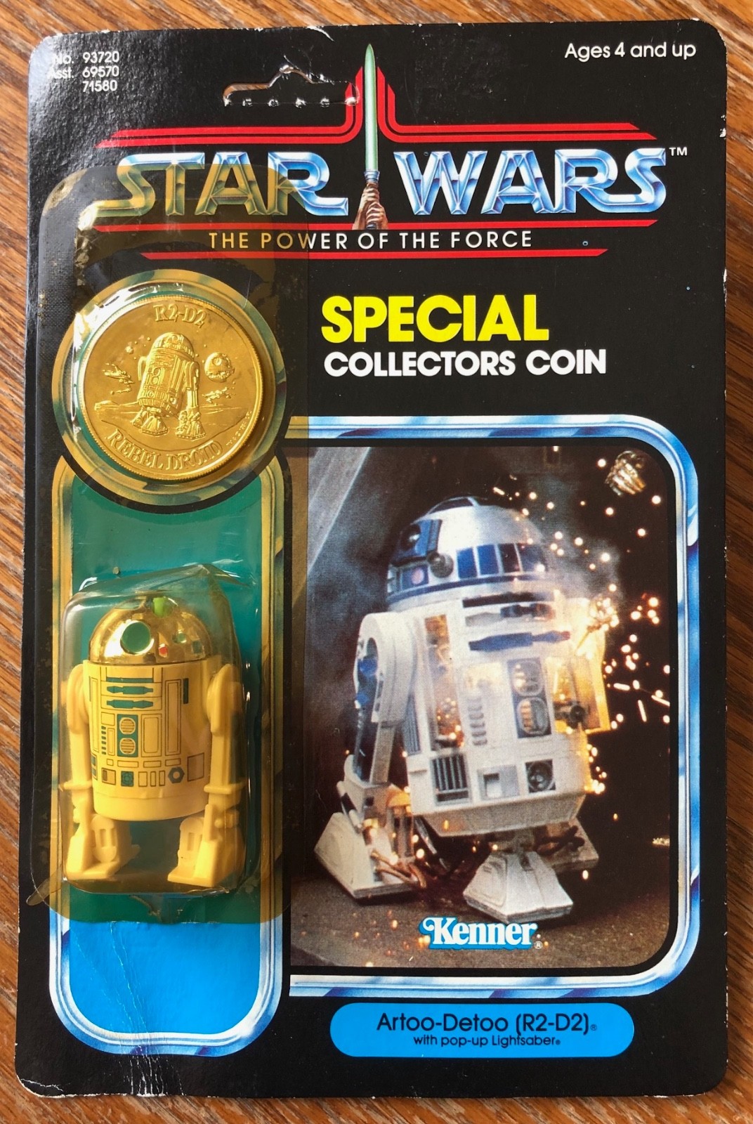 R2-D2 (Artoo-Detoo) with pop-up Lightsaber sold