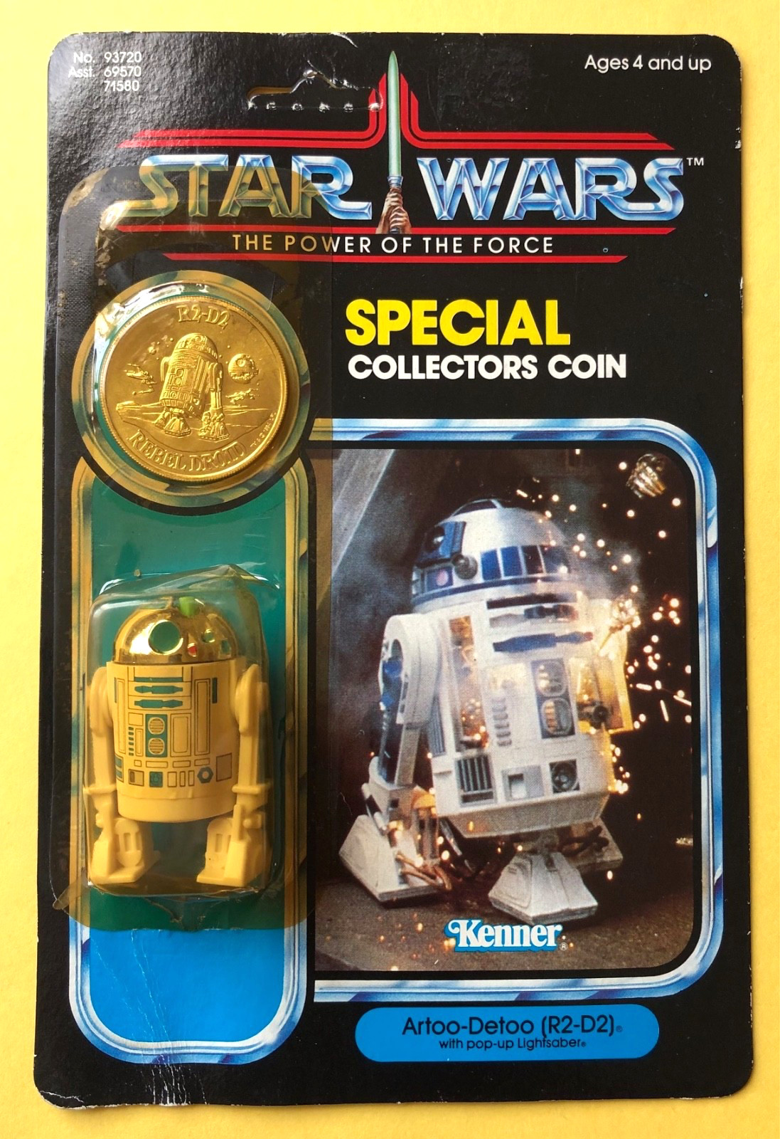 R2-D2 (Artoo-Detoo) with pop-up Lightsaber sold