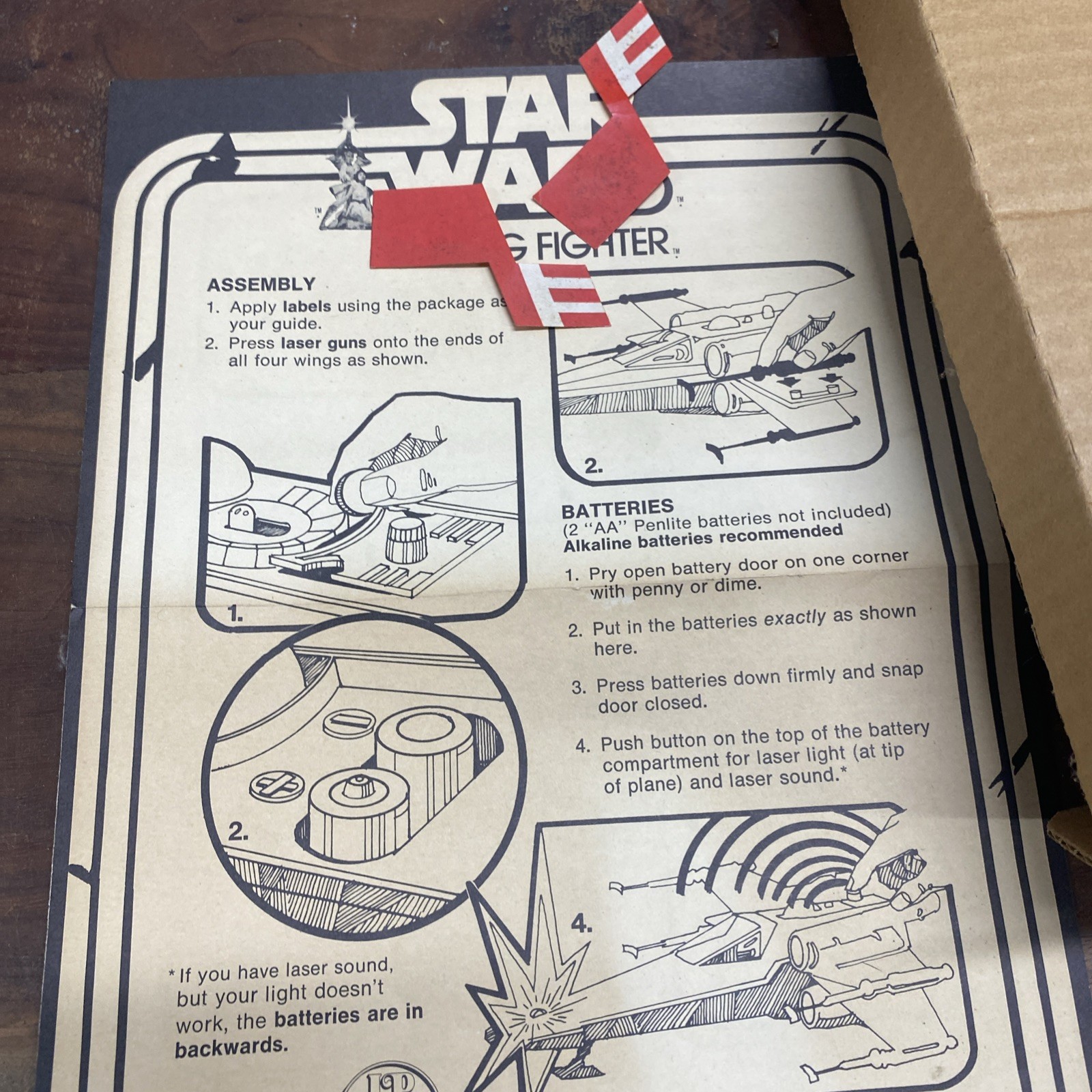 X-Wing Fighter sold