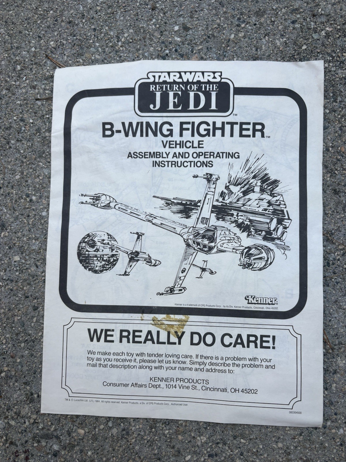 B-Wing Fighter sold