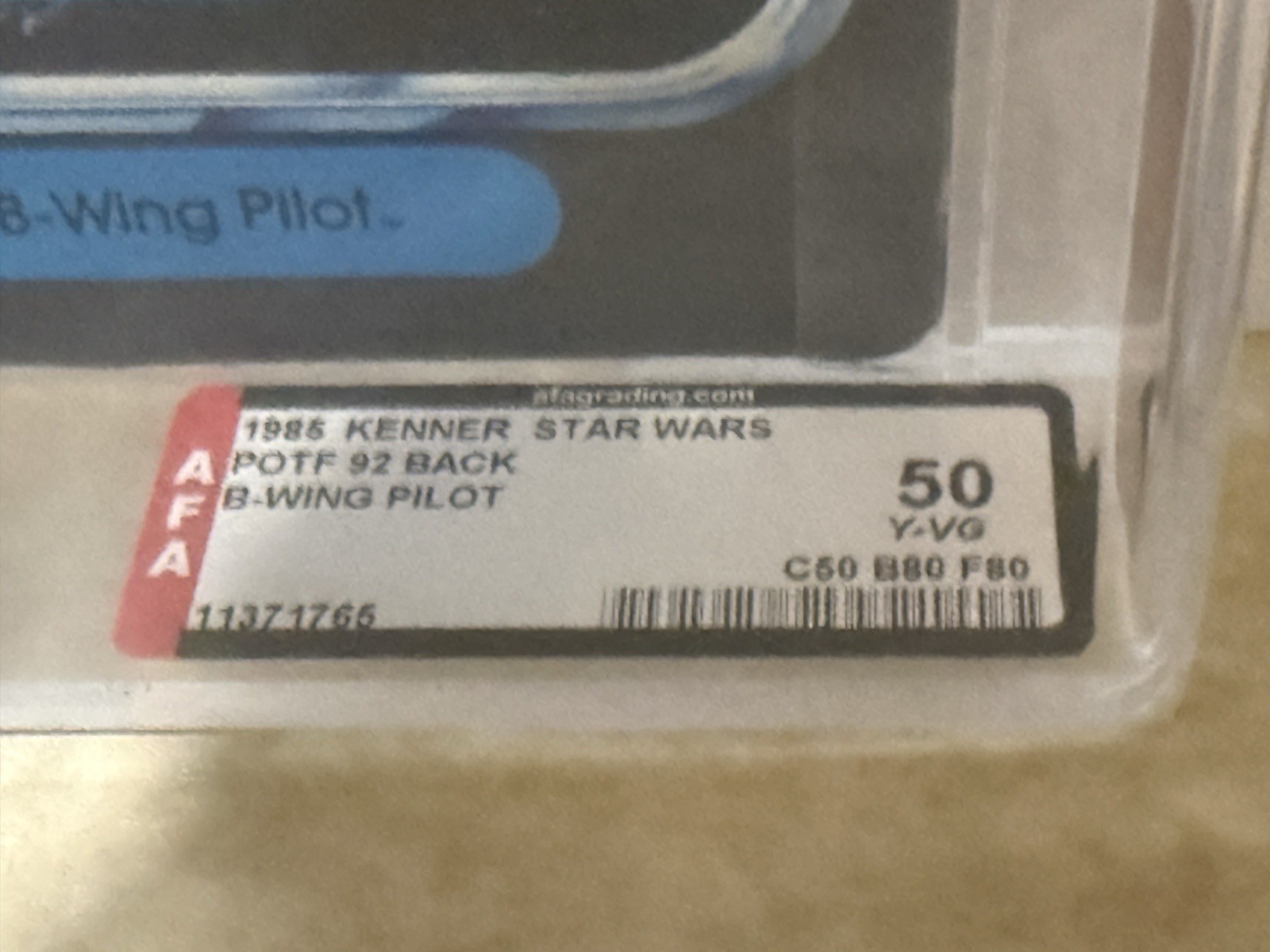 B-Wing Pilot sold