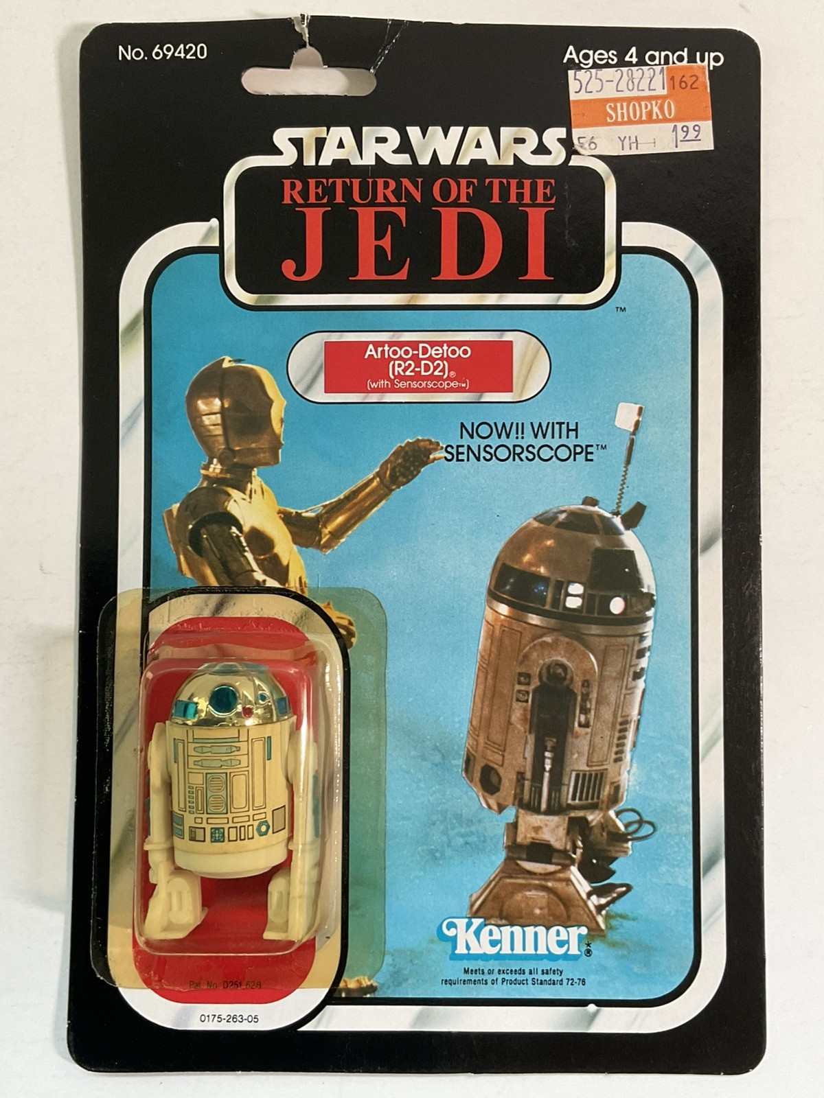 R2-D2 (Artoo-Detoo) (with Sensorscope) sold