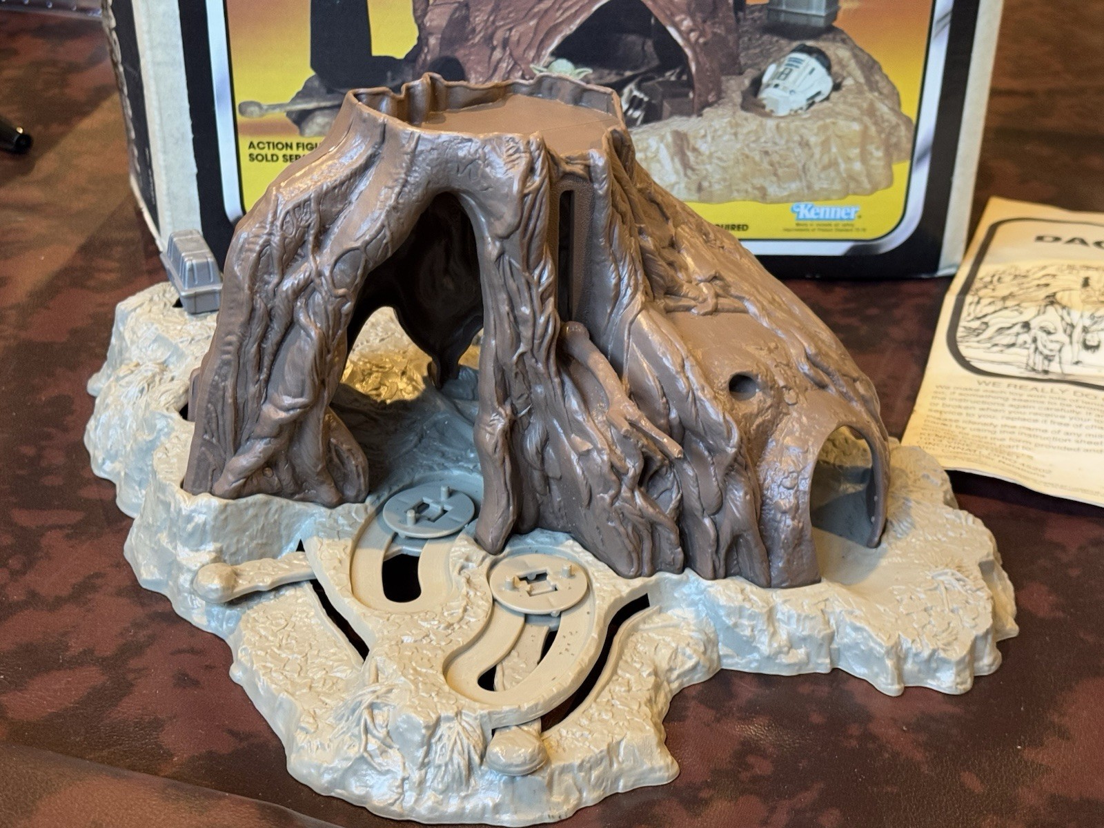 Dagobah Action Playset sold