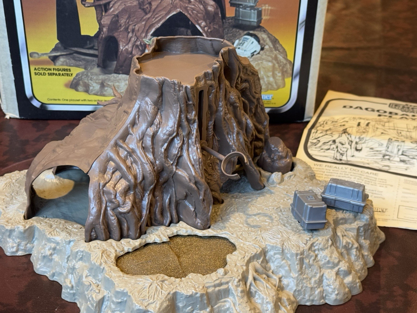Dagobah Action Playset sold