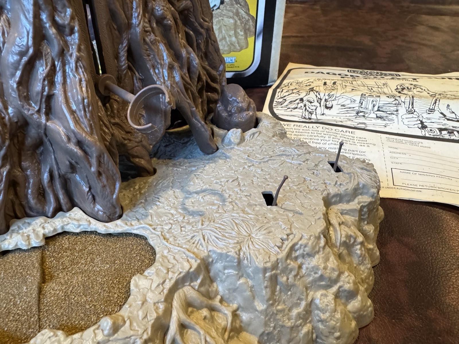 Dagobah Action Playset sold