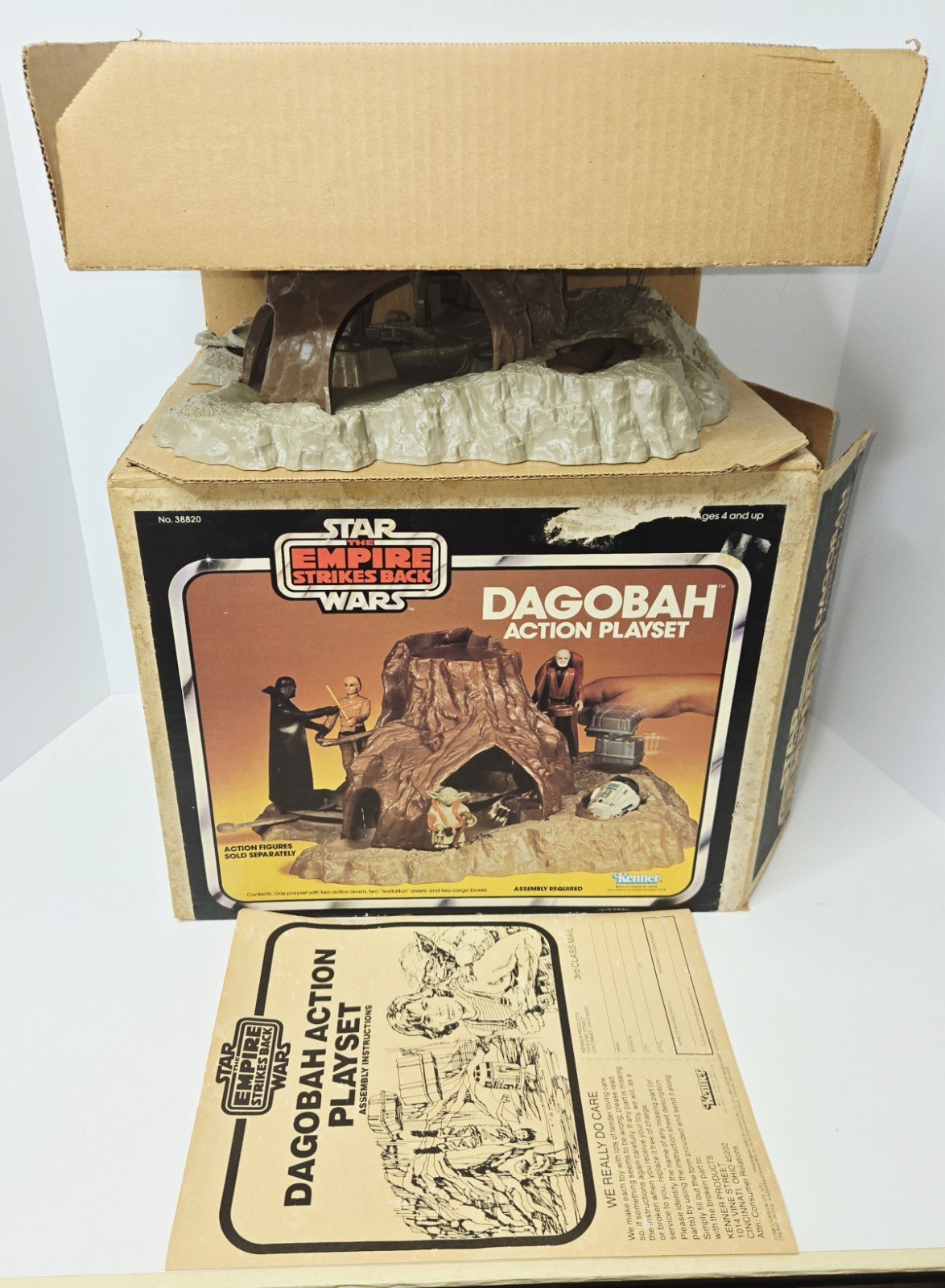 Dagobah Action Playset sold