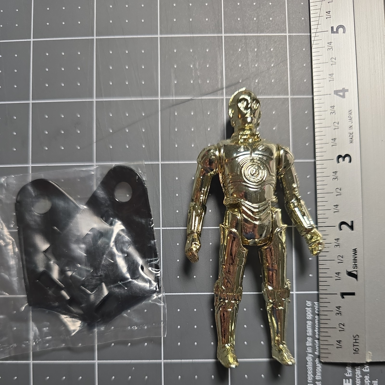 C-3PO (See-Threepio)  with removable limbs sold