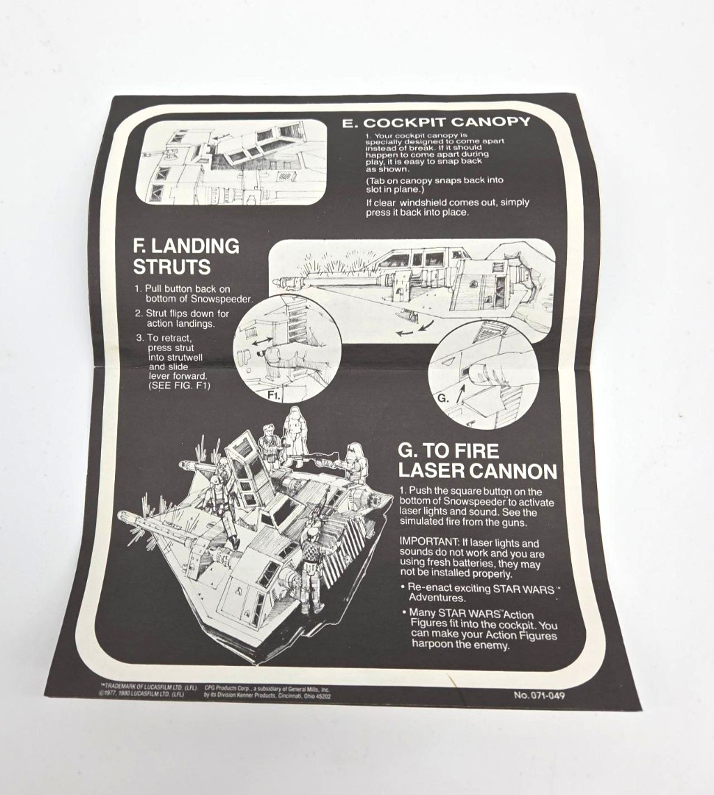 Rebel Armored Snowspeeder sold