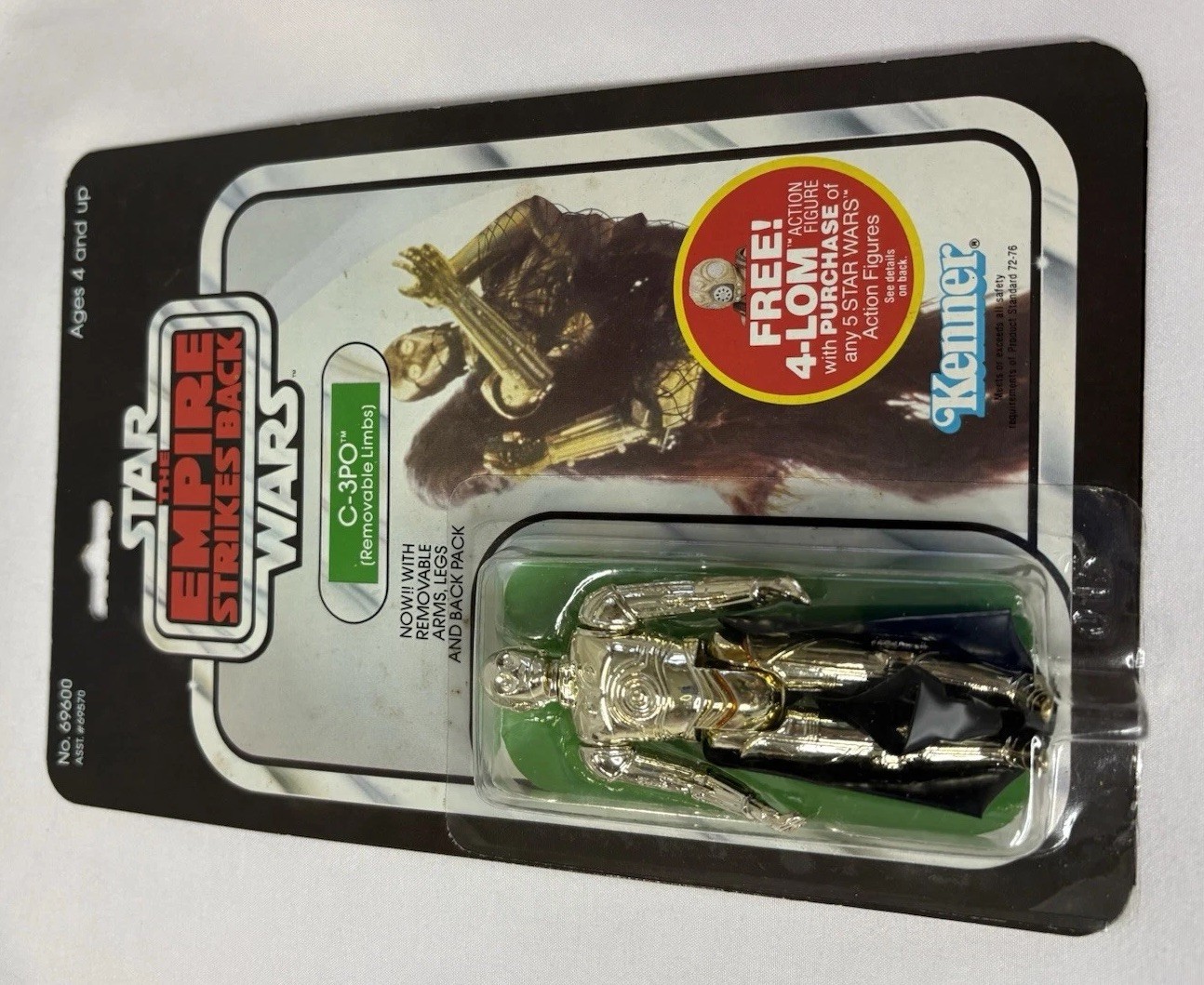 C-3PO (See-Threepio)  with removable limbs sold