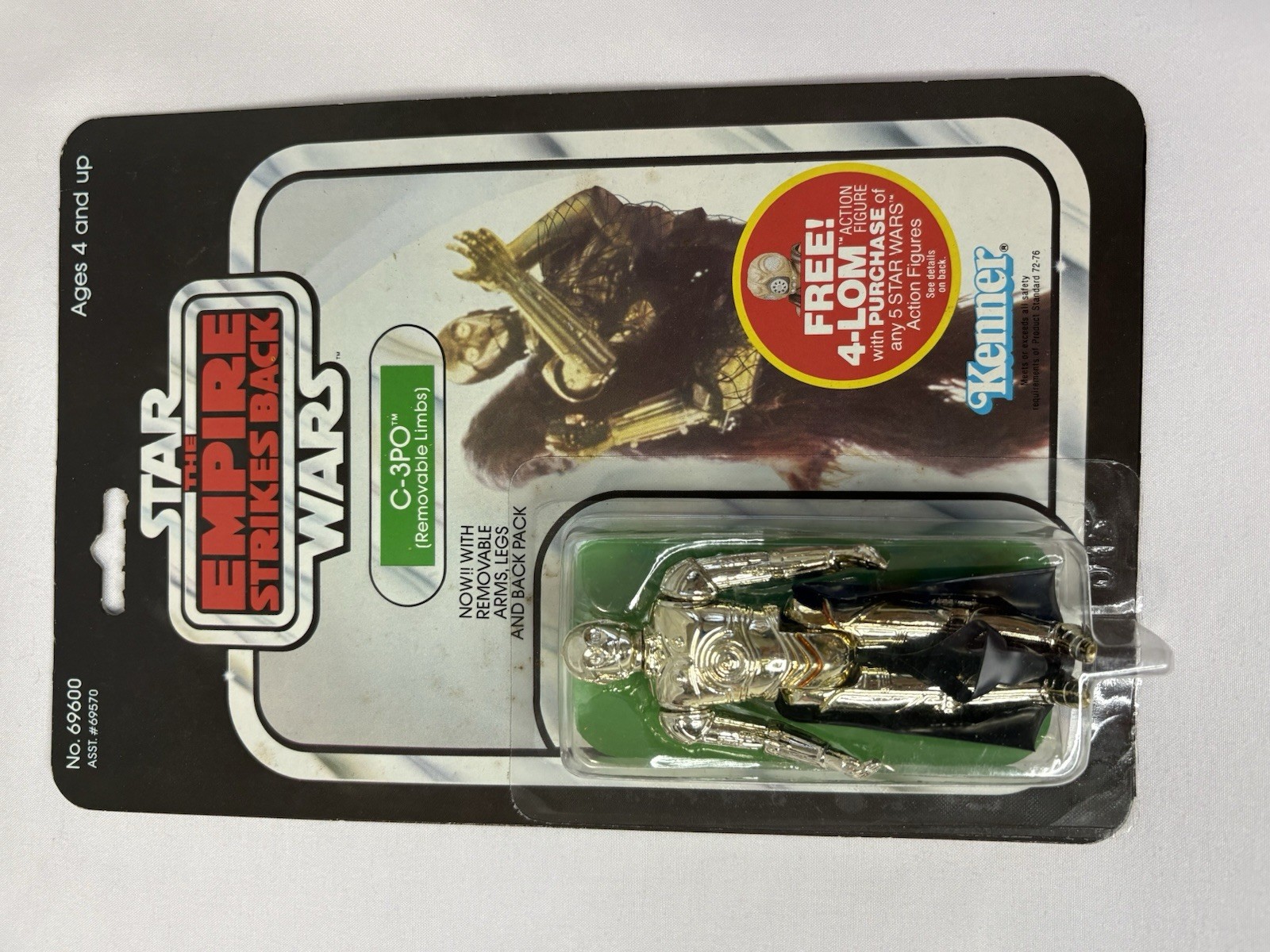 C-3PO (See-Threepio)  with removable limbs sold