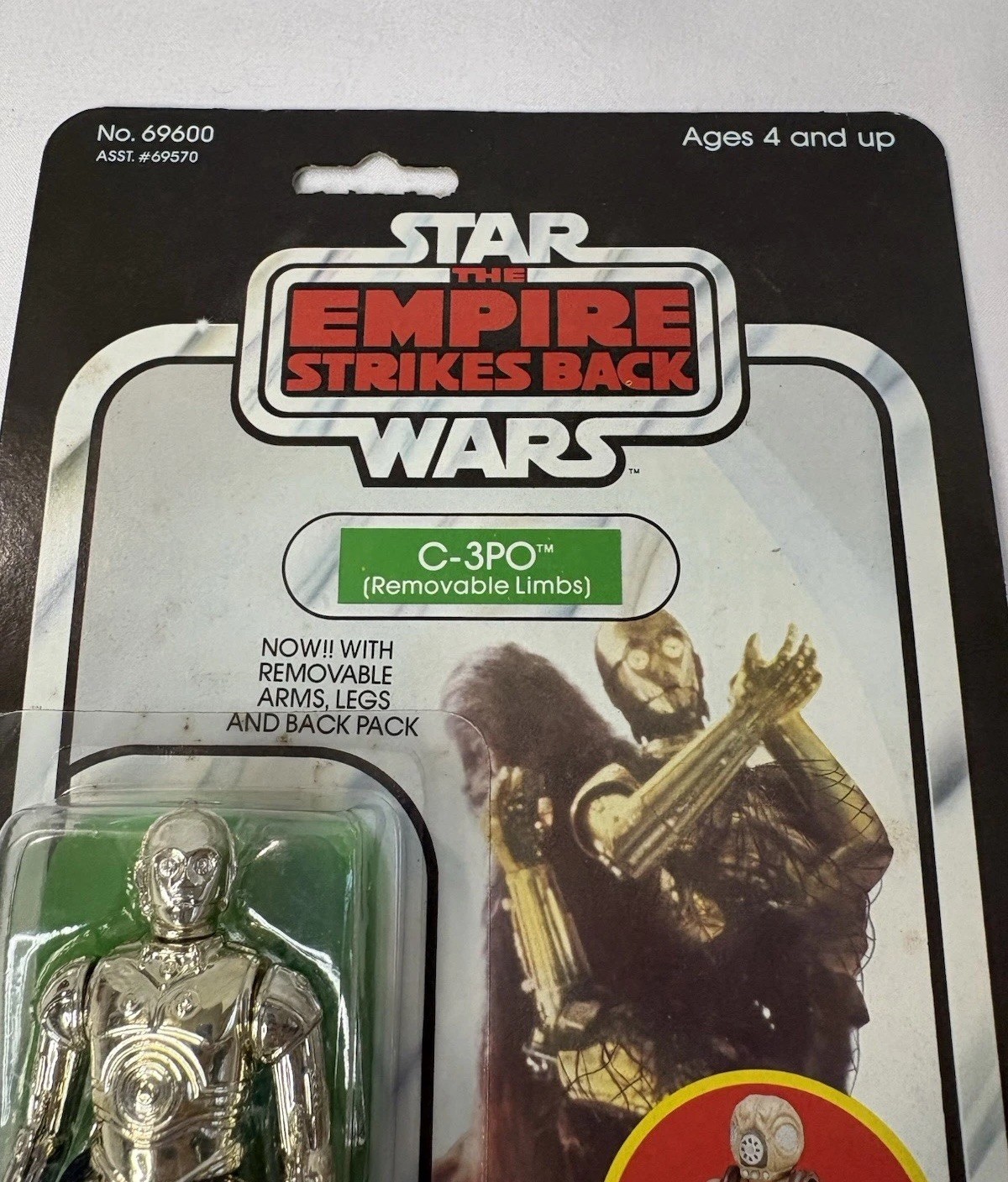 C-3PO (See-Threepio)  with removable limbs sold