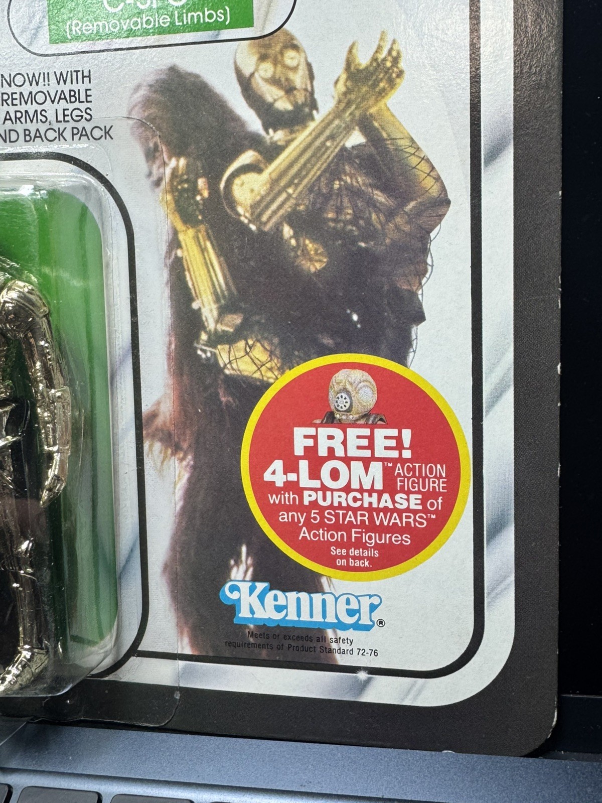 C-3PO (See-Threepio)  with removable limbs sold