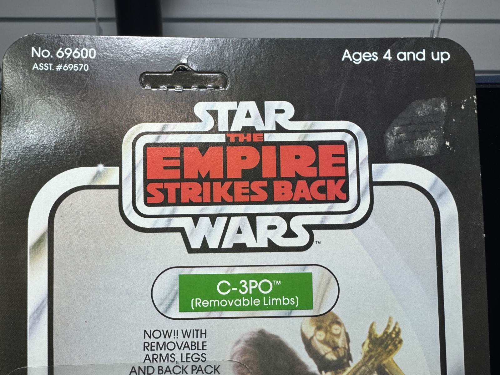 C-3PO (See-Threepio)  with removable limbs sold