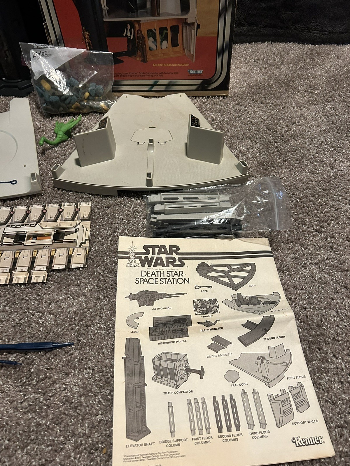 Death Star Space Station (Kenner) sold