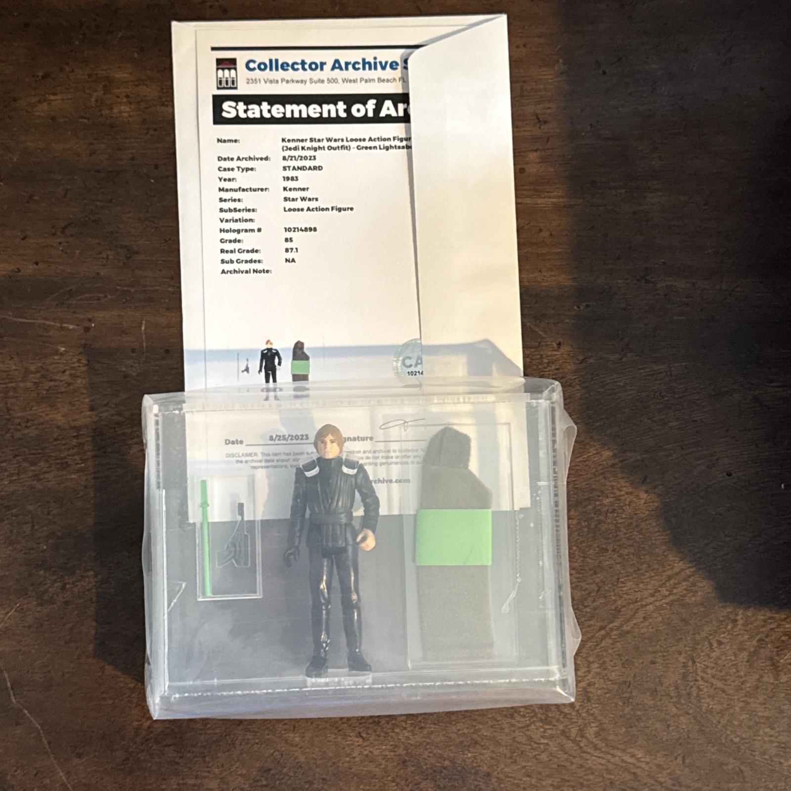 Luke Skywalker (Jedi Knight Outfit) sold