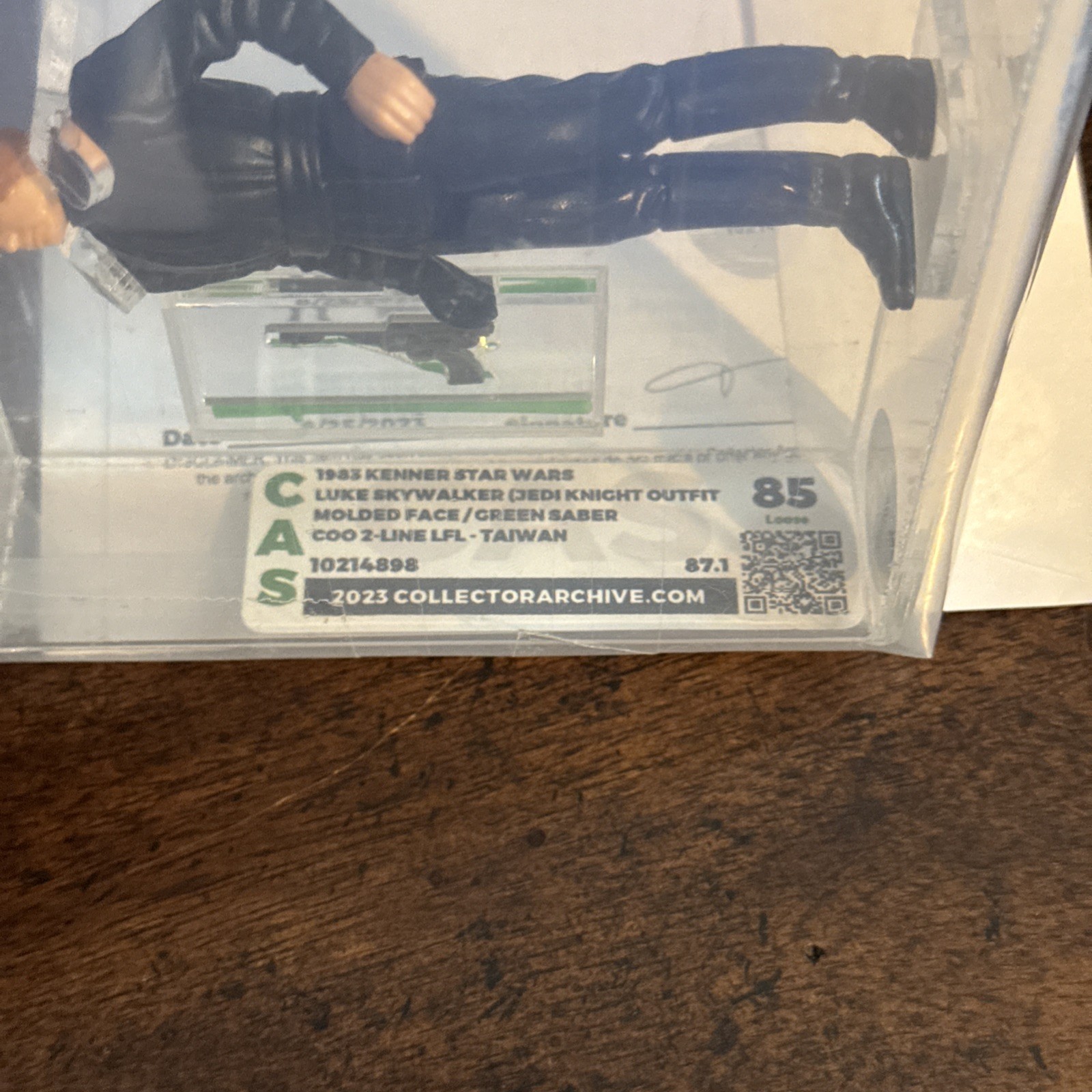 Luke Skywalker (Jedi Knight Outfit) sold