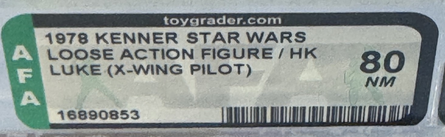 Luke Skywalker (X-Wing Fighter Pilot) sold