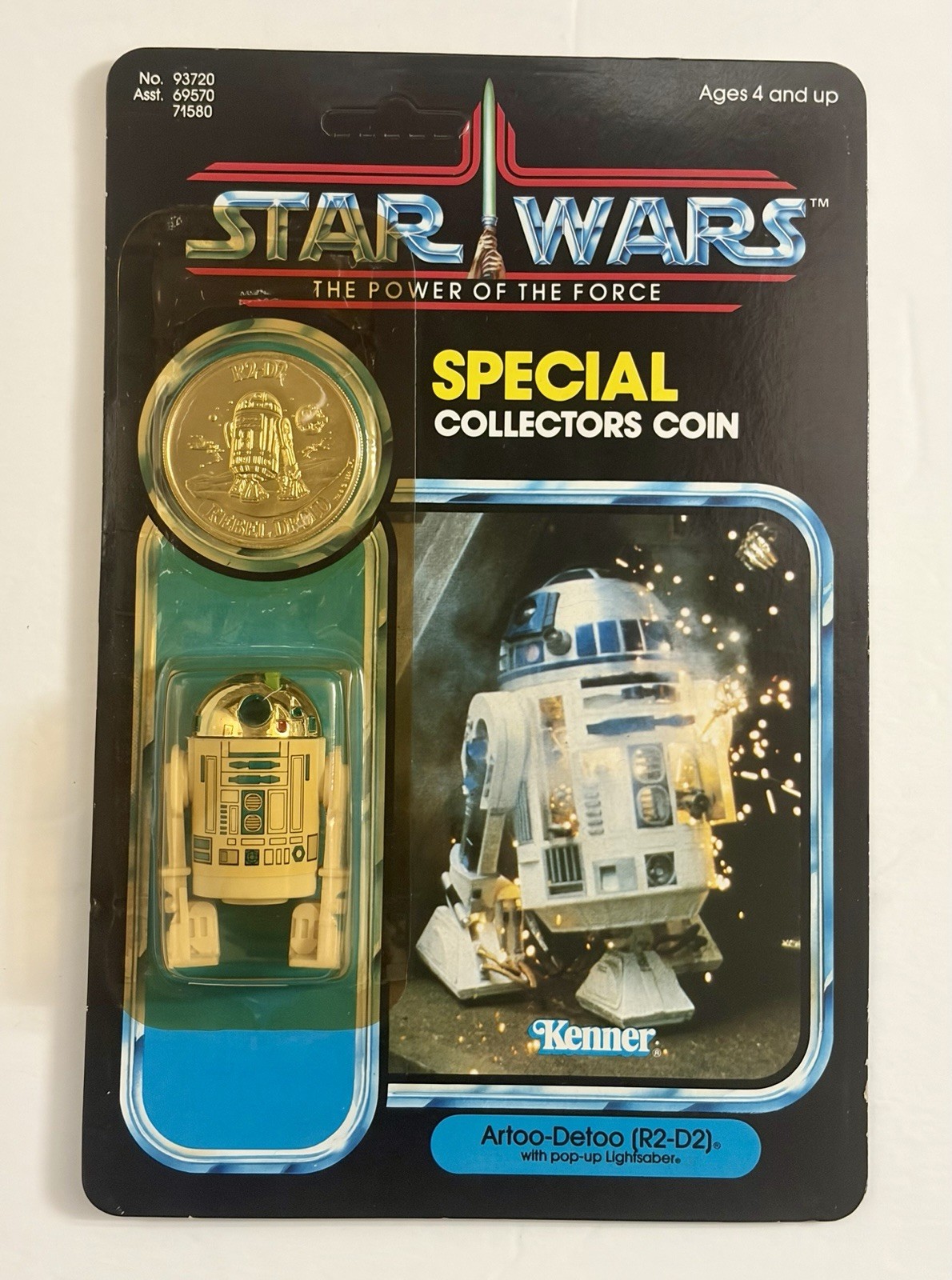 R2-D2 (Artoo-Detoo) with pop-up Lightsaber sold